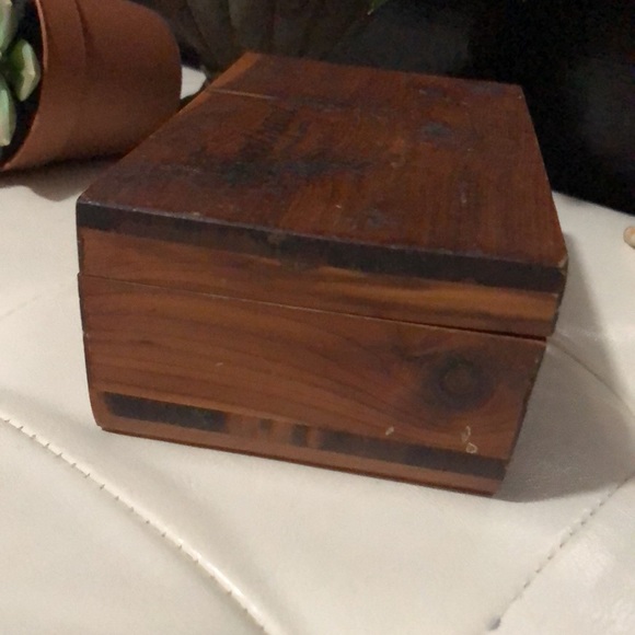 Vintage Wooden Dresser Box-7x2.5 - Picture 9 of 16